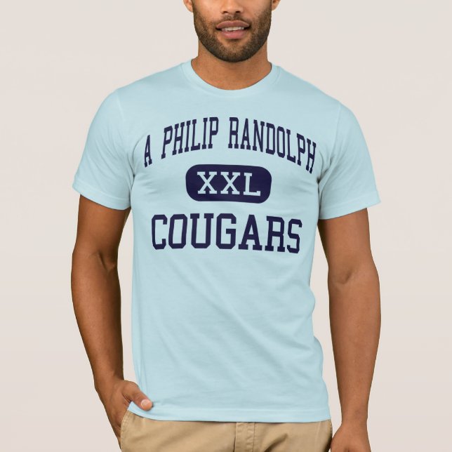A Philip Randolph - Cougars - High - New York T-Shirt (Front)