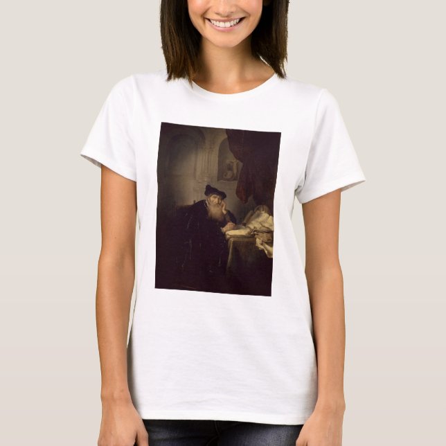 A Philosopher, 1635 (oil on panel) T-Shirt (Front)