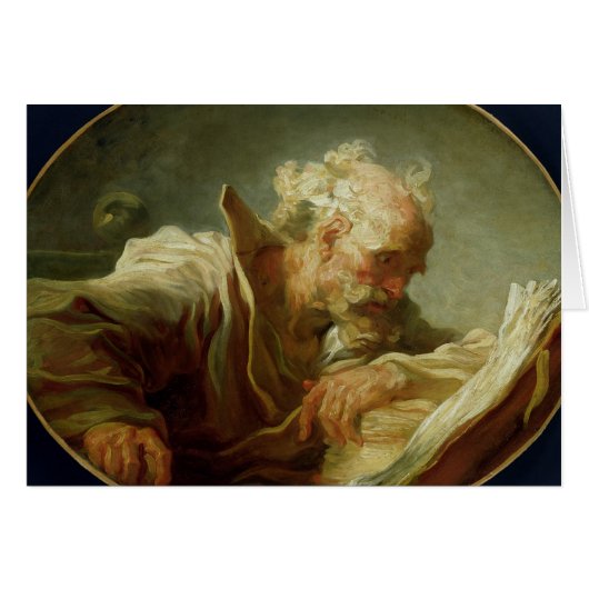 A Philosopher, c.1764 Cards (Front Horizontal)