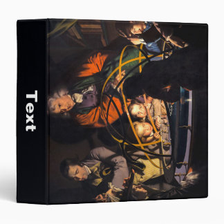 A Philosopher Lecturing on the Orrery Solar System 3 Ring Binder
