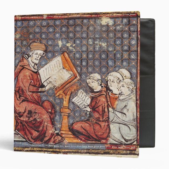 A Philosopher teaching in Paris 3 Ring Binder (Front/Inside)