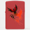 A Phoenix's Shadow Zippo