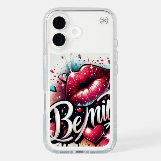 A phone case with a unique design that guarantees  (Front)