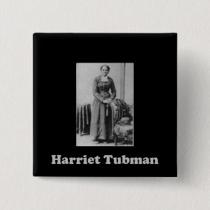 A Picture of Harriet Tubman Pinback Button