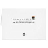 A Picture Perfect View Cards (Back Horizontal)