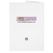 A Piece of Moon Fairy Fantasy Art Card (Back)