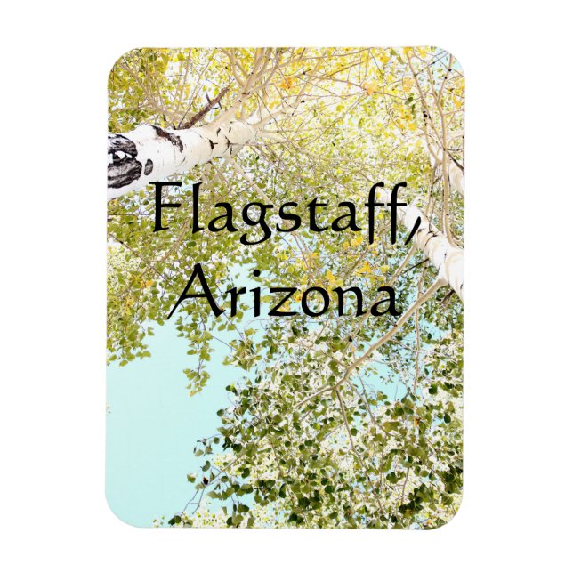 A piece of the sky, Flagstaff, Arizona Magnet (Vertical)