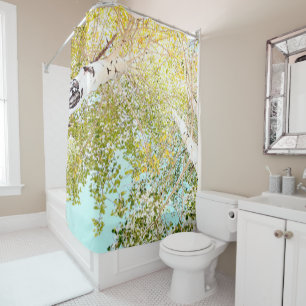 A piece of the sky shower curtain