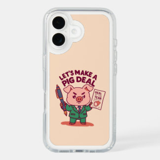 A Pig Deal iPhone 16 Case