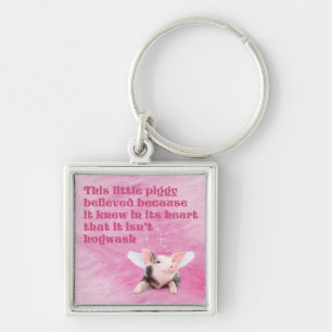 A Piggy Believed Keychain