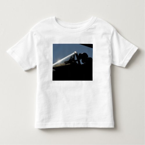A pilot prepares for take_off toddler t_shirt