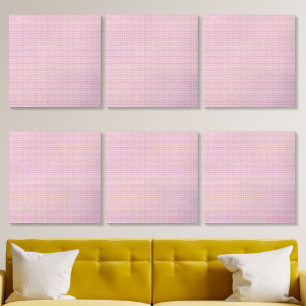 a pink and white background with wavy lines wood photo tile