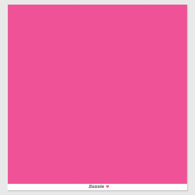 a pink background with a black sticker (Sheet)