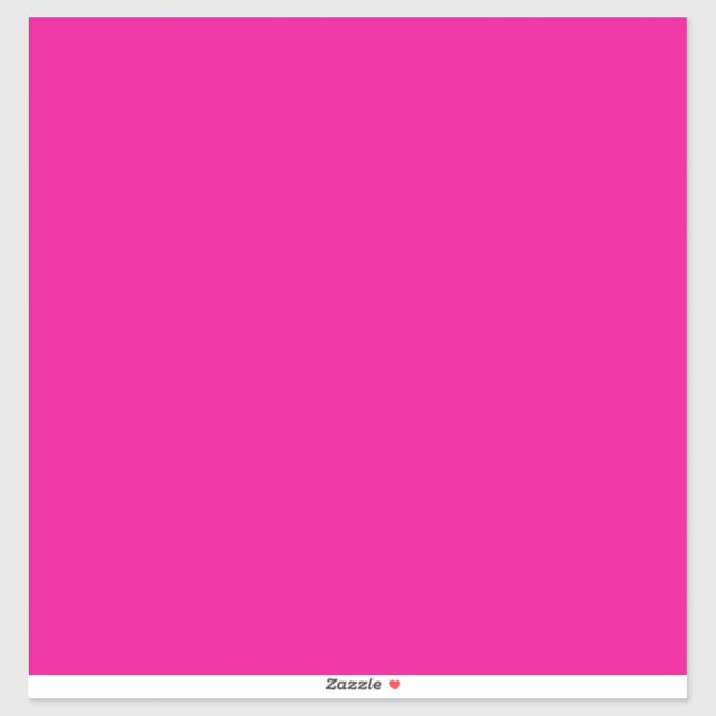 a pink background with a  sticker (Sheet)