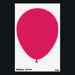 a pink background with a white border wall decal<br><div class="desc">The design is a large blue square,  which appears to be a bright and clear sky. The color of the sky is a deep shade of blue,  giving it a vibrant and lively appearance.</div>