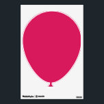 a pink background with a white border wall decal<br><div class="desc">The design is a large blue square,  which appears to be a bright and clear sky. The color of the sky is a deep shade of blue,  giving it a vibrant and lively appearance.</div>