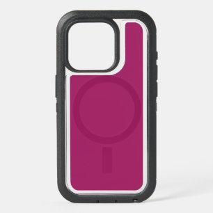 a pink background with a white iPhone 15 pro case