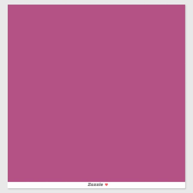 a pink background with a white sticker (Sheet)