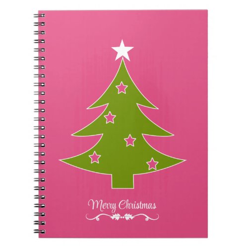 A Pink Christmas Notebook