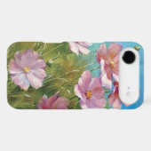 A Pink Floral Garden Case-Mate iPhone Case (Back (Horizontal))