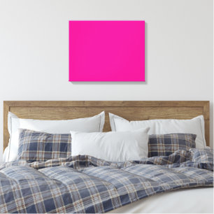 A pink square with a white border, creating a simp canvas print