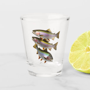A Pint of Trout Shot Glass