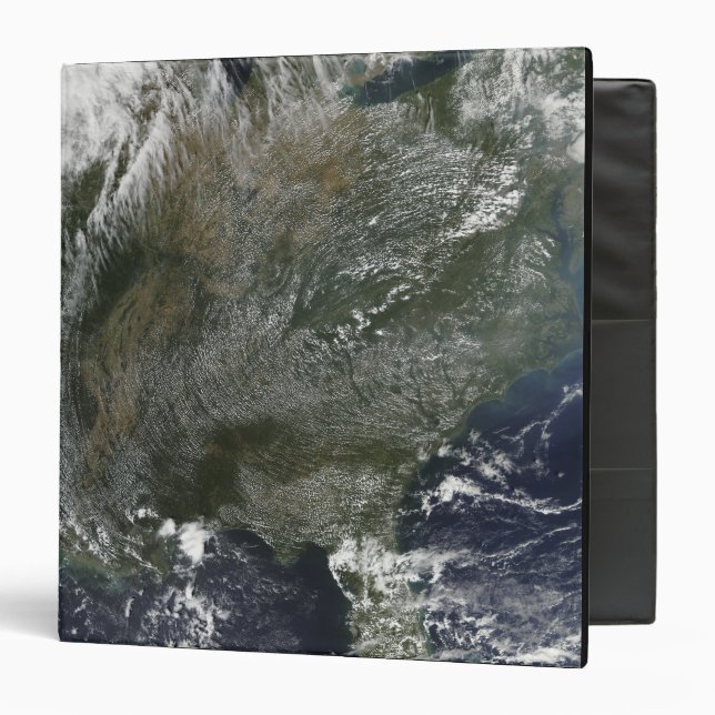 A pinwheel-like pattern of high pressure clouds 3 ring binder (Front/Inside)