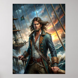 A Pirate from a Ship Poster