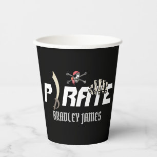 A Pirate International Talk Like a Pirate day Paper Cups