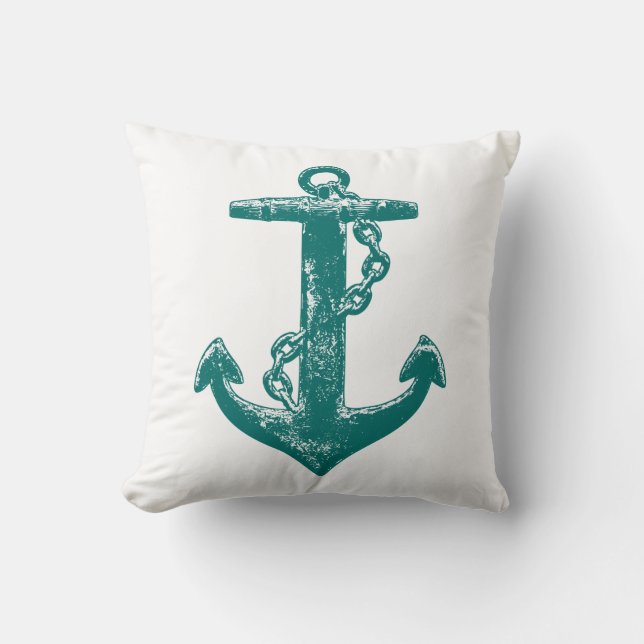 A Pirates Life anchordoublesidedpillow_1 Throw Pillow (Front)
