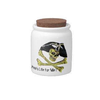 A Pirate's Life for Me Candy Jar