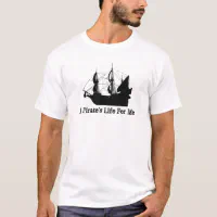 Yo Ho A Pirates Life for Me Spotify QR Code 2 T-Shirt