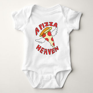 A Pizza Heaven Baby Bodysuit