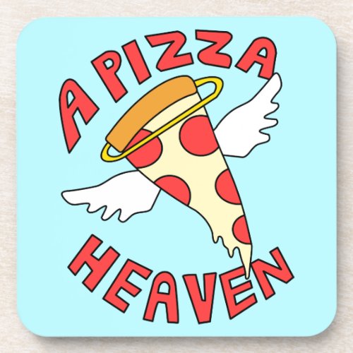 A Pizza Heaven Coaster