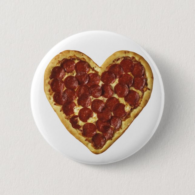A "Pizza" My Heart Button (Front)