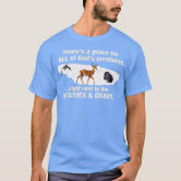A Place For All God's Creatures Funny Tasty Animals Shirt