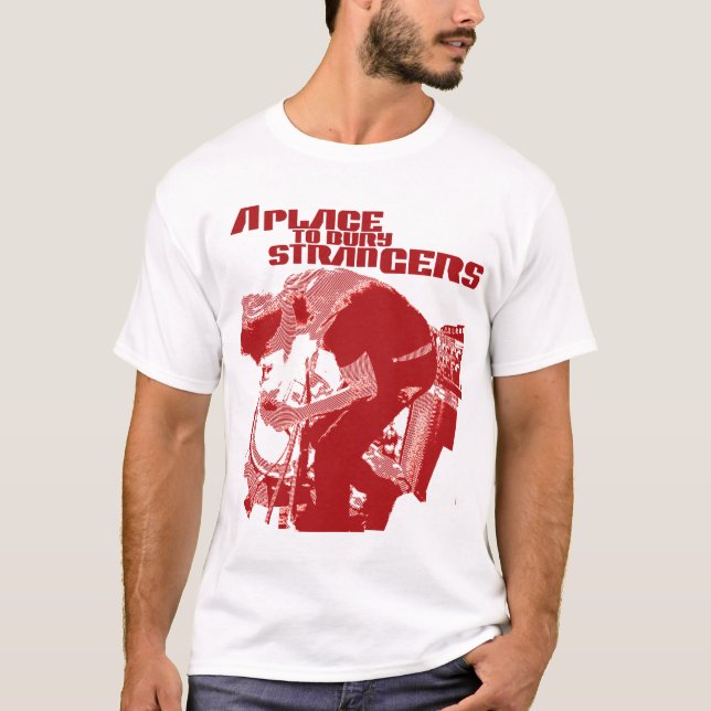 A Place to Bury Strangers Red Stranger T Shirt (Front)