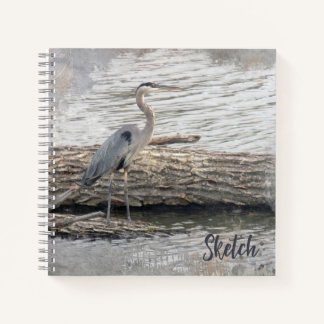 'A Place to Pause' Spiral Sketchbook Notebook