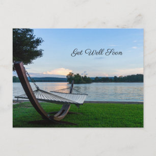 A Place To Relax Get Well Soon Postcard