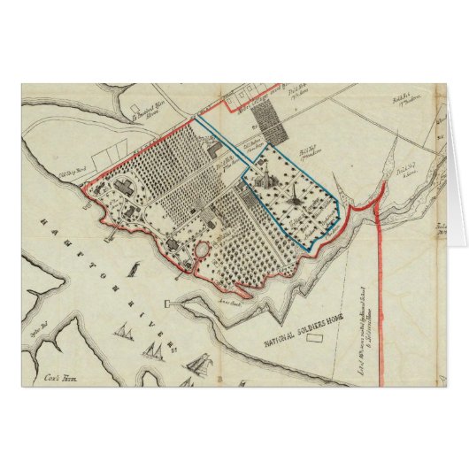 A Plan Of The Property Of The Hampton Normal Cards (Front Horizontal)