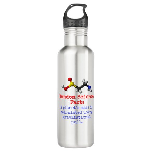 A Planets Mass Is Calculated _ Science Fact Stainless Steel Water Bottle