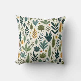 a plant pillow cushion