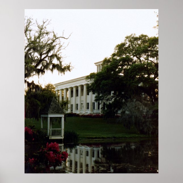 A Plantation On The Mississippi Poster (Front)