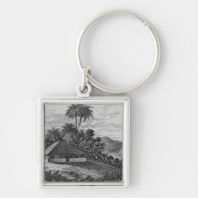 A Planter's House in Brazil Keychain (Front)