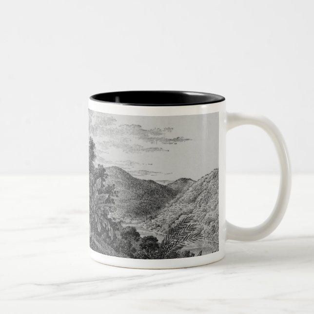 A Planter's House in Brazil Two-Tone Coffee Mug (Right)