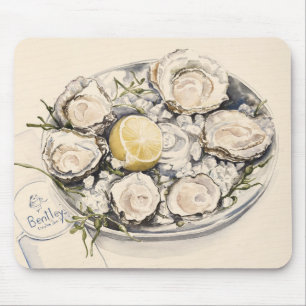 A Plate of Oysters 2012 Mouse Pad