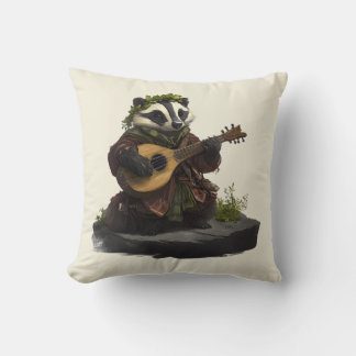A Player of Setts Throw Pillow