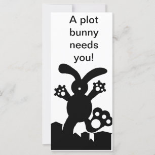 A plot bunny needs you! Book marks