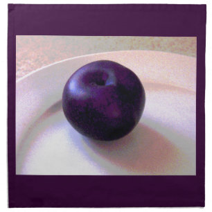 A Plum Cloth Napkin