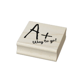 A Plus Comment Teachers Custom Rubber Stamp